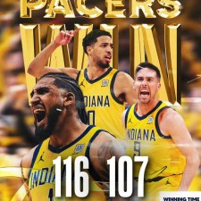 Die Pacers verteidigten ihr Heimspielfeld und gewannen das G3-Duell.